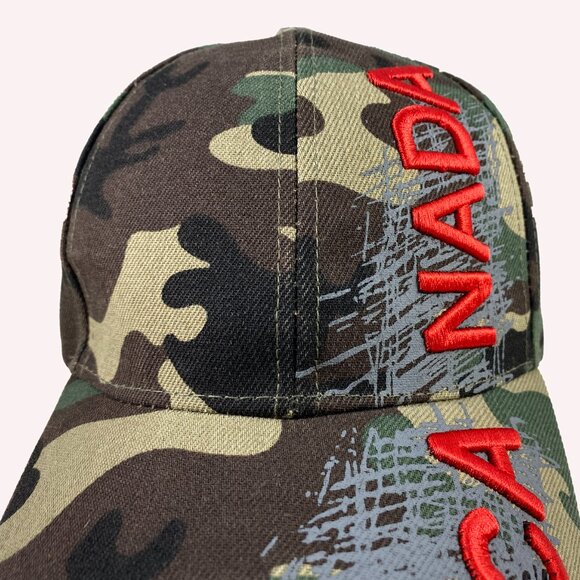 Variety To Go Canadian Baseball Hat/Cap, Adjustable Sports Hat (1008 Camo) - Picture 4 of 8